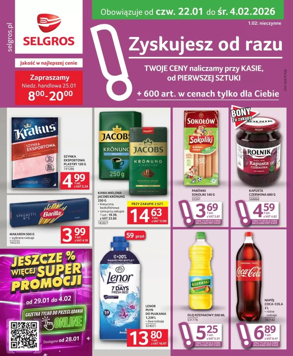 Strona 1 z gazetki Selgros
