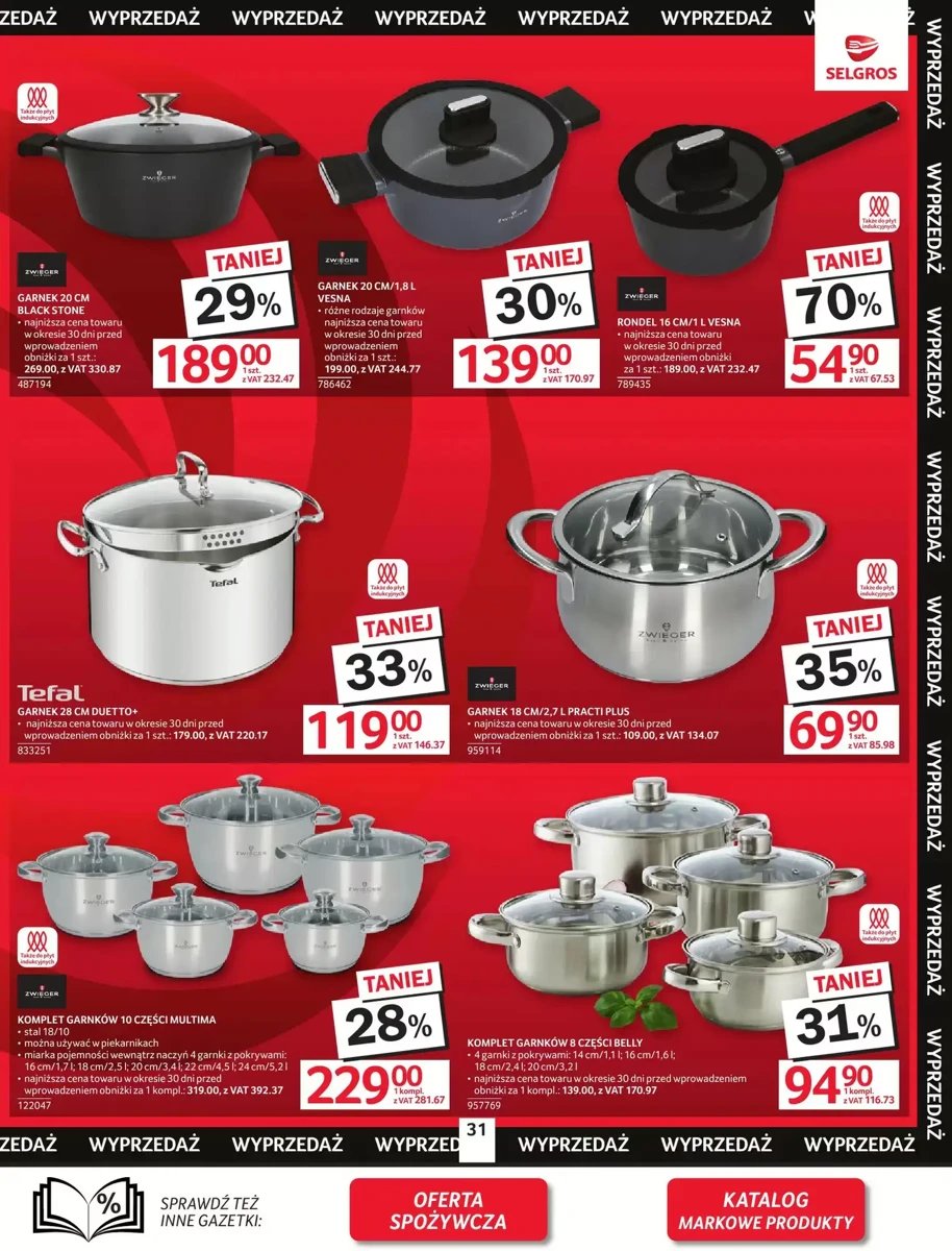 Strona 33 z gazetki Selgros