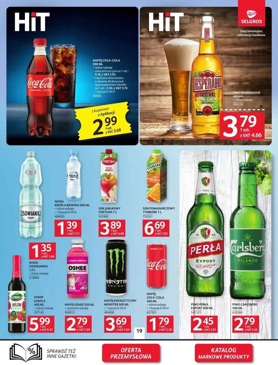Strona 19 z gazetki Selgros