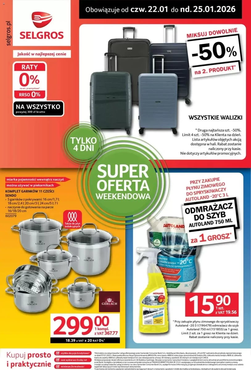 Strona 1 z gazetki Selgros