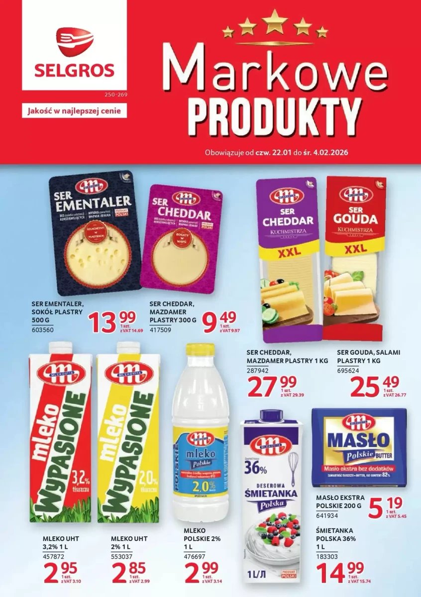 Strona 1 z gazetki Selgros