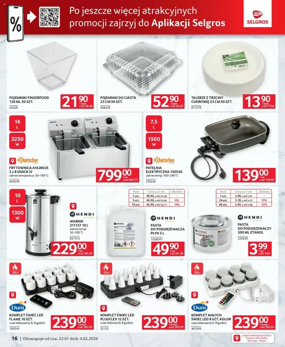 Strona 16 z gazetki Selgros