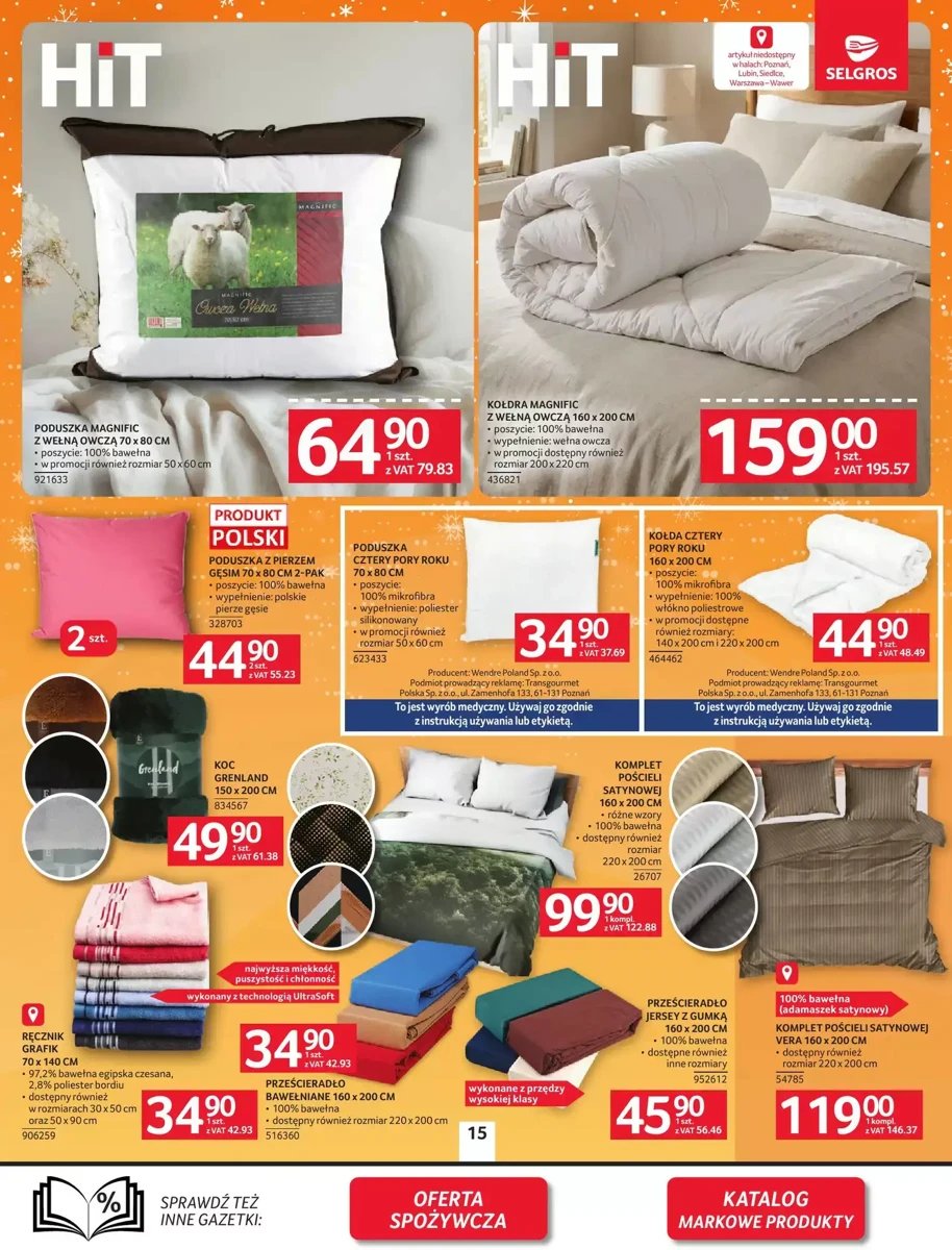 Strona 17 z gazetki Selgros