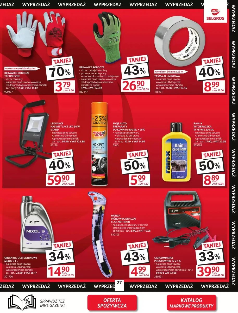 Strona 29 z gazetki Selgros