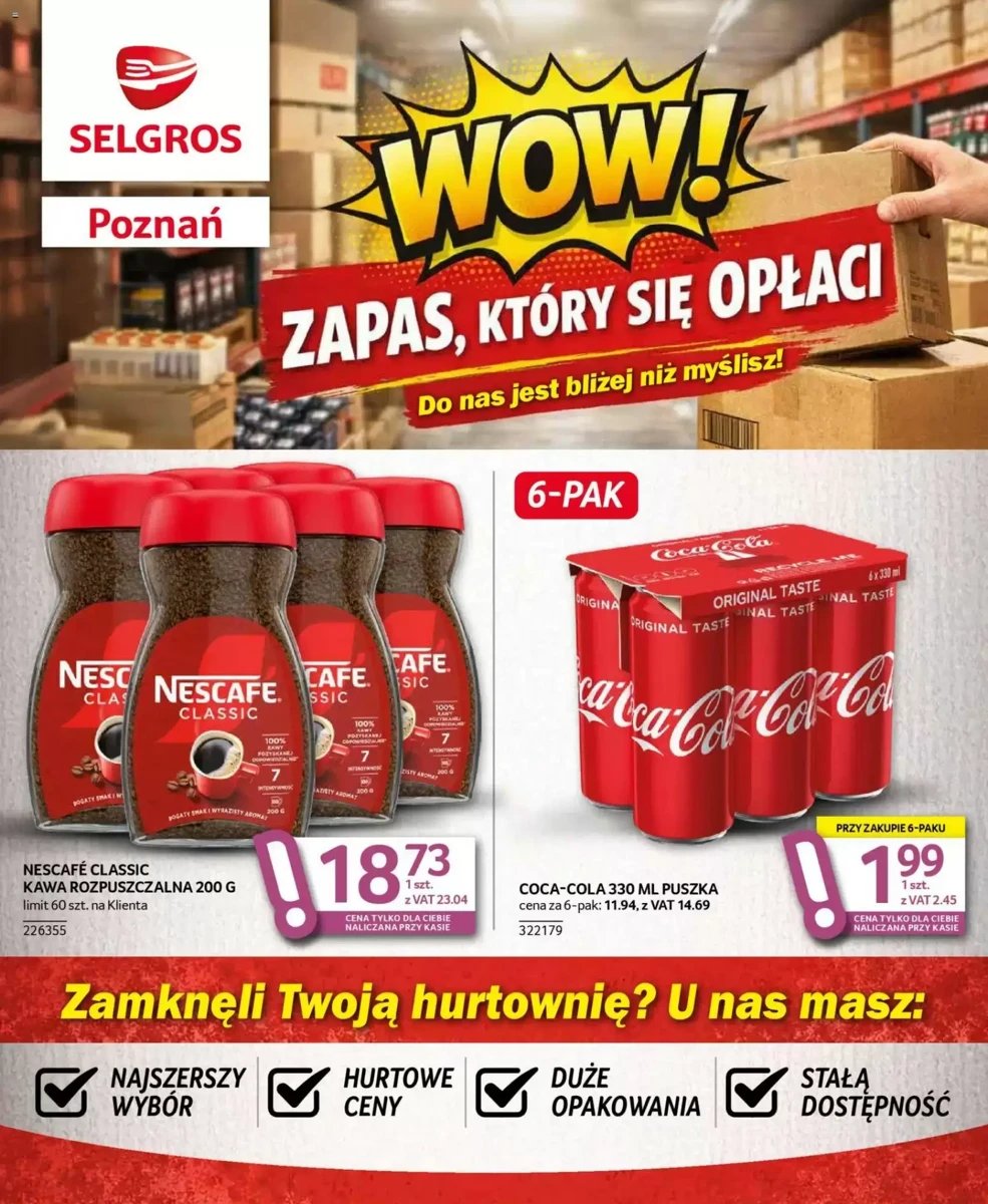 Strona 1 z gazetki Selgros