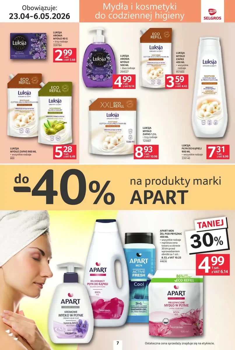 Strona 7 z gazetki Selgros