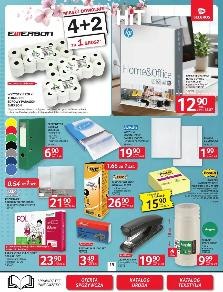Strona 21 z gazetki Selgros
