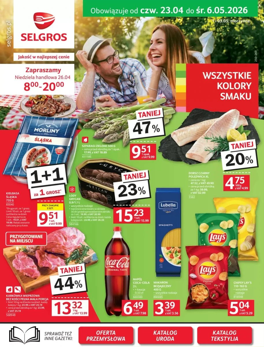 Strona 1 z gazetki Selgros