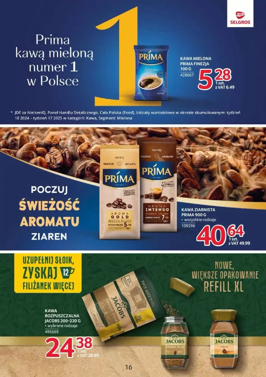 Strona 16 z gazetki Selgros