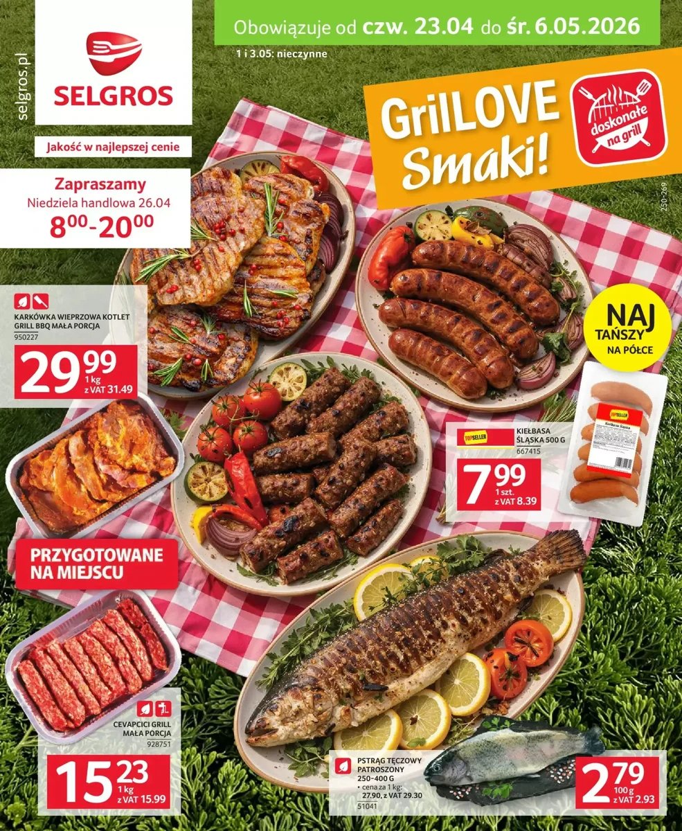 Strona 1 z gazetki Selgros