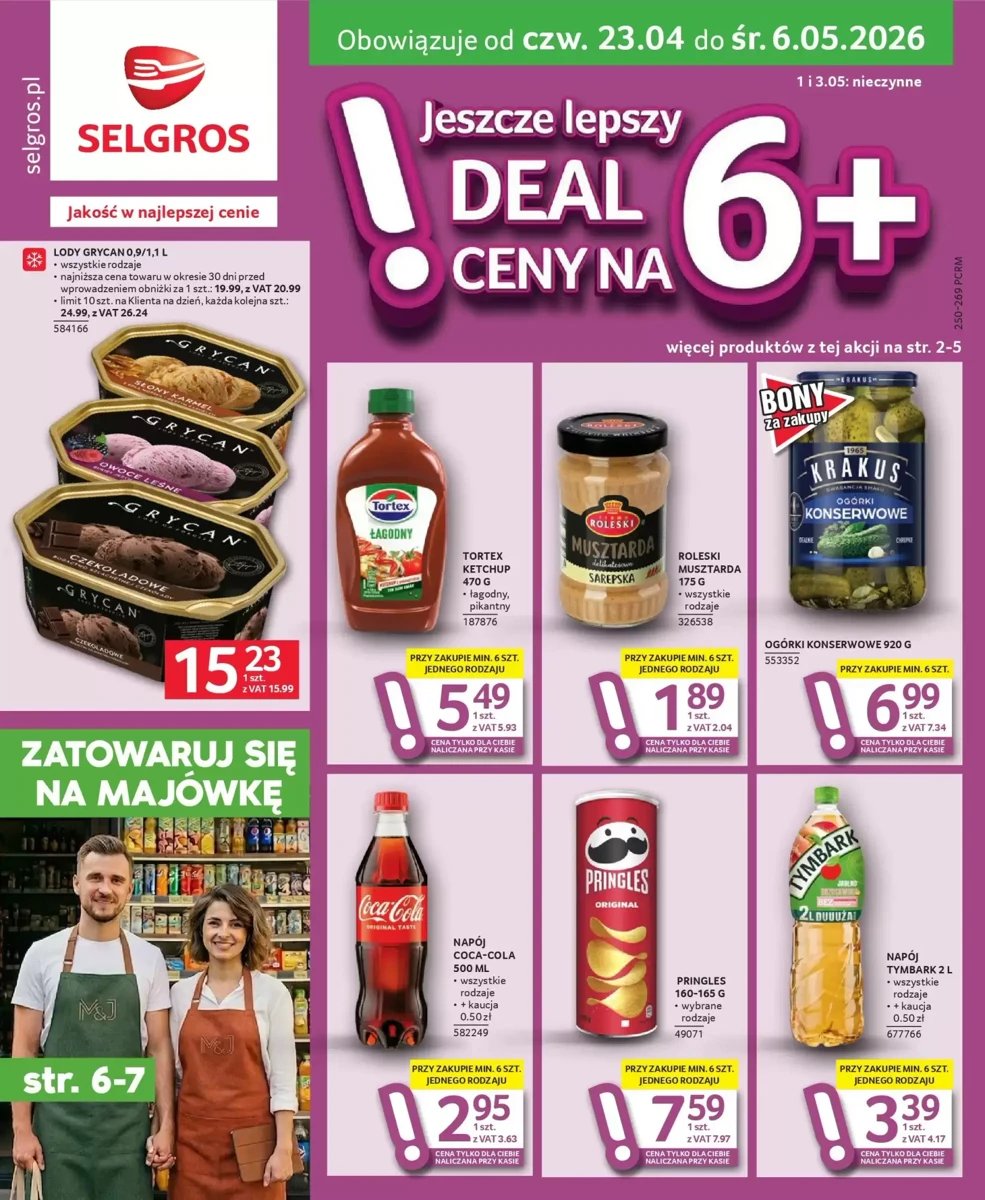 Strona 1 z gazetki Selgros