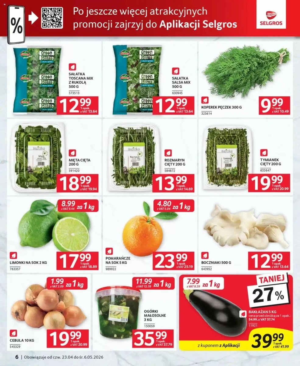 Strona 6 z gazetki Selgros
