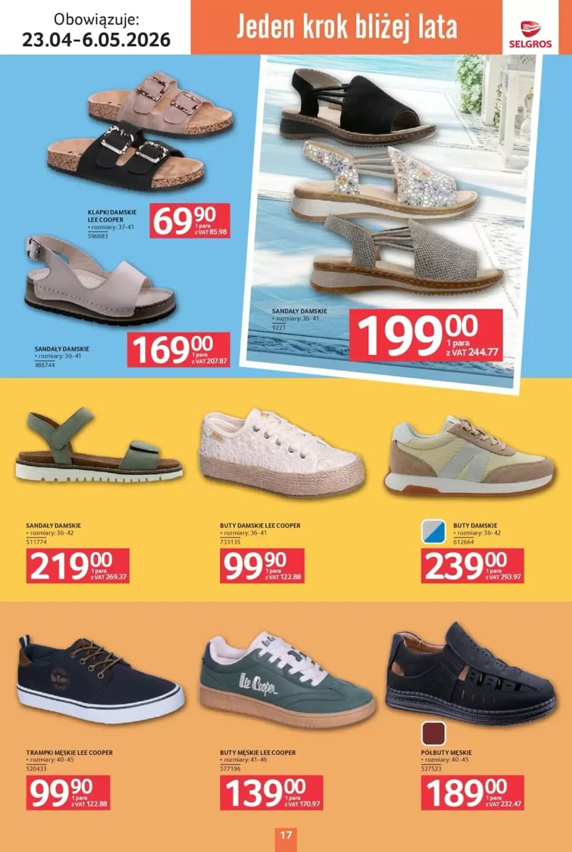 Strona 17 z gazetki Selgros