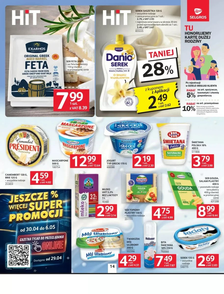 Strona 14 z gazetki Selgros