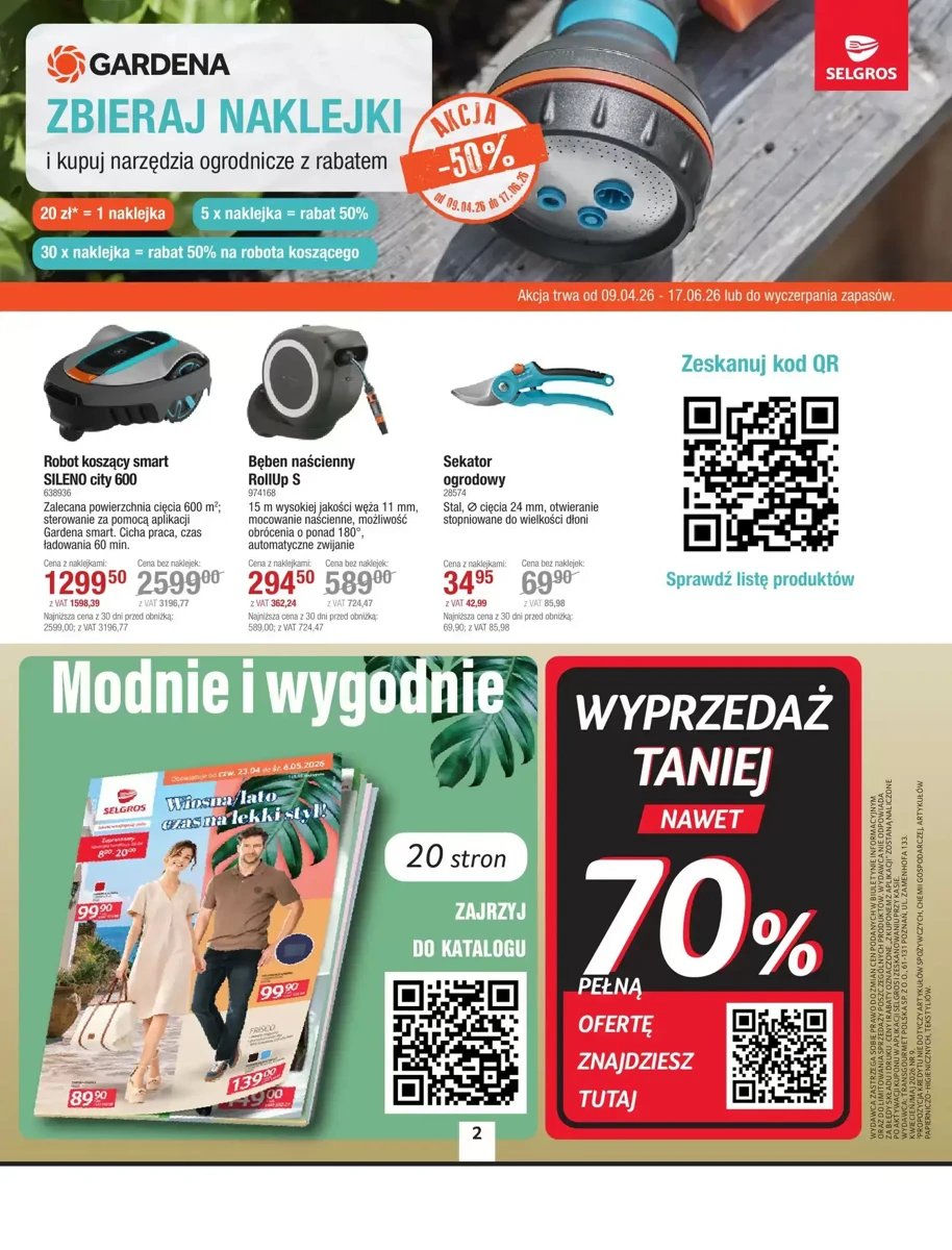 Strona 2 z gazetki Selgros