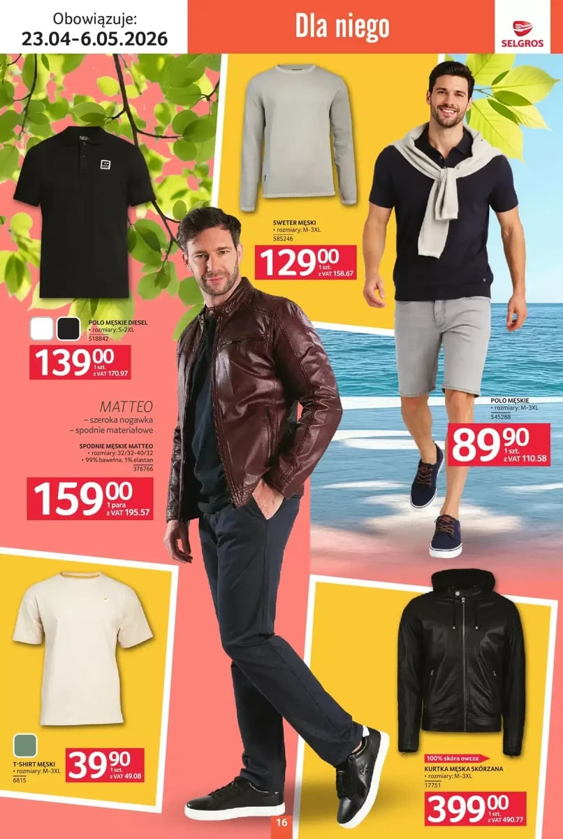 Strona 16 z gazetki Selgros