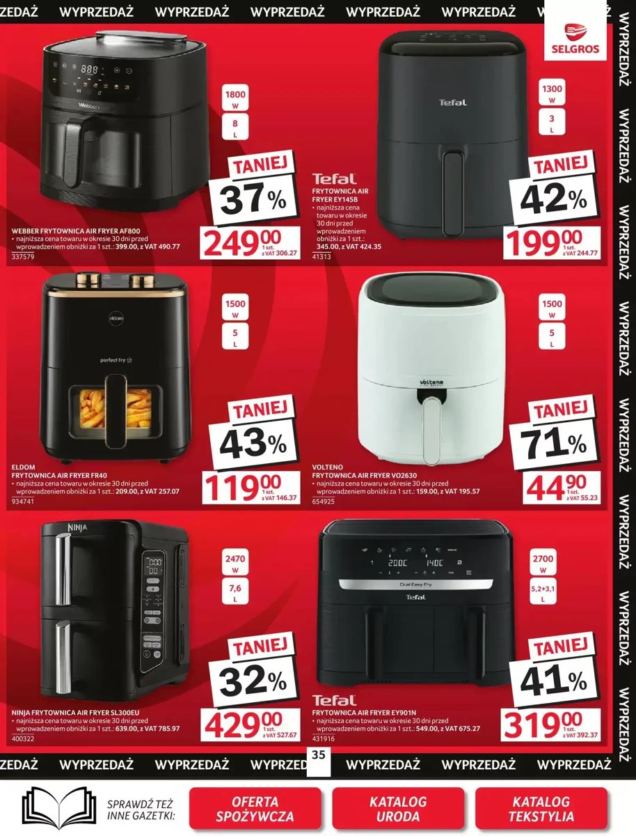 Strona 37 z gazetki Selgros