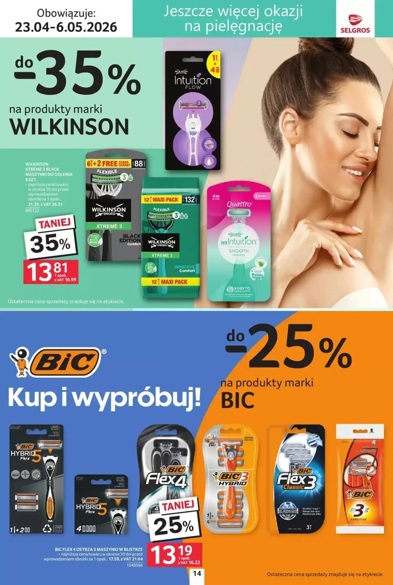 Strona 14 z gazetki Selgros