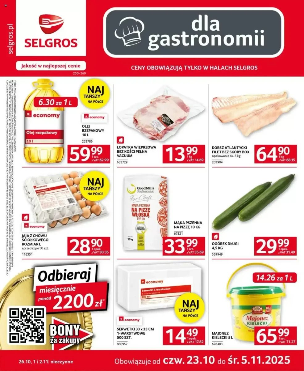 Strona 1 z gazetki Selgros
