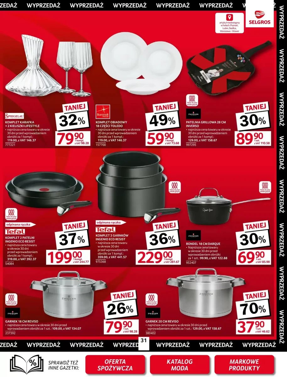 Strona 33 z gazetki Selgros