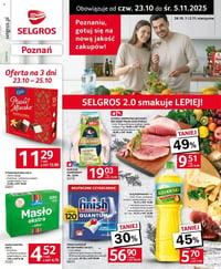 Gazetka Selgros – 23.10.2025 – 05.11.2025