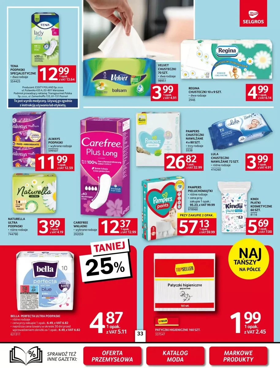 Strona 33 z gazetki Selgros