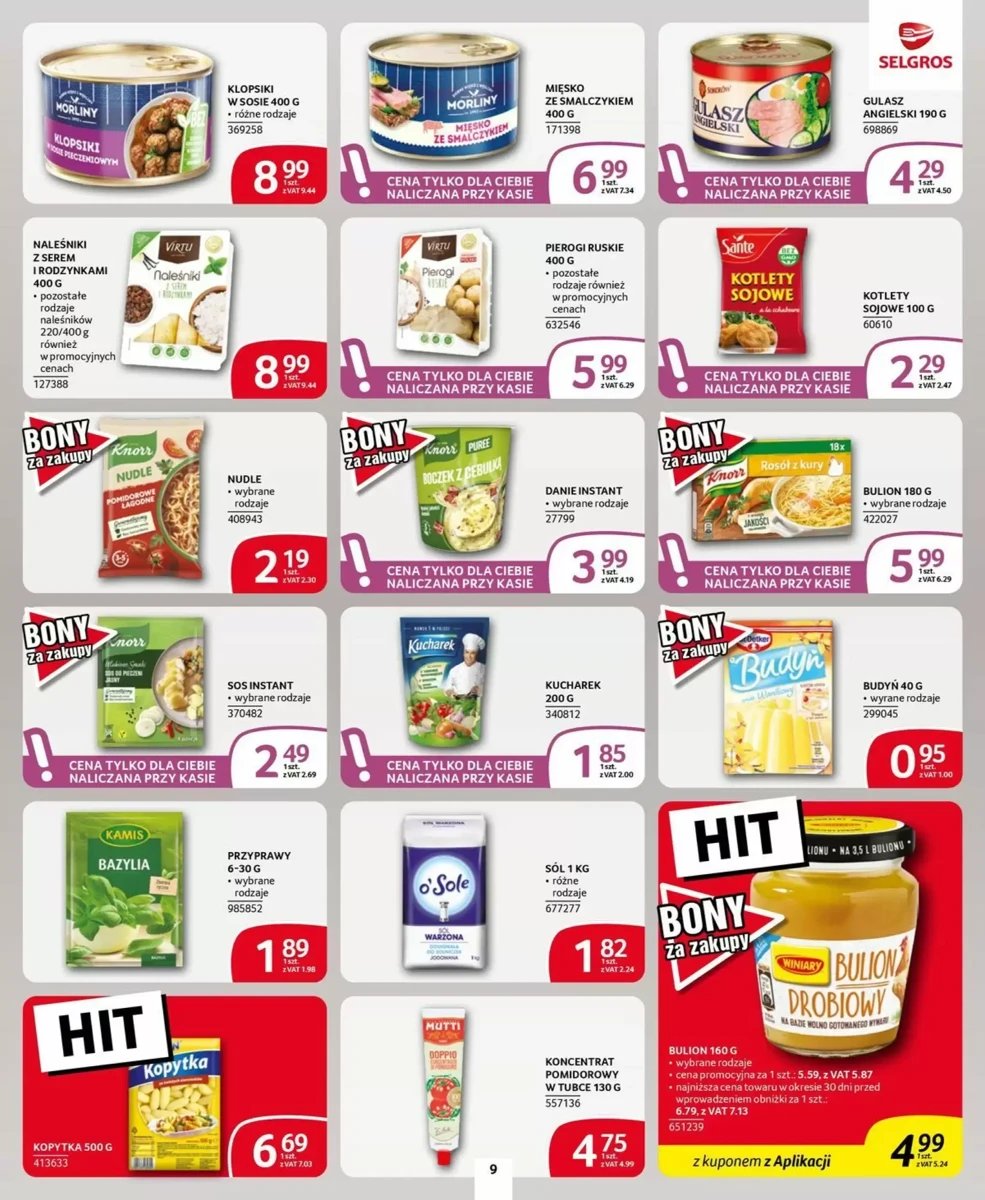Strona 9 z gazetki Selgros