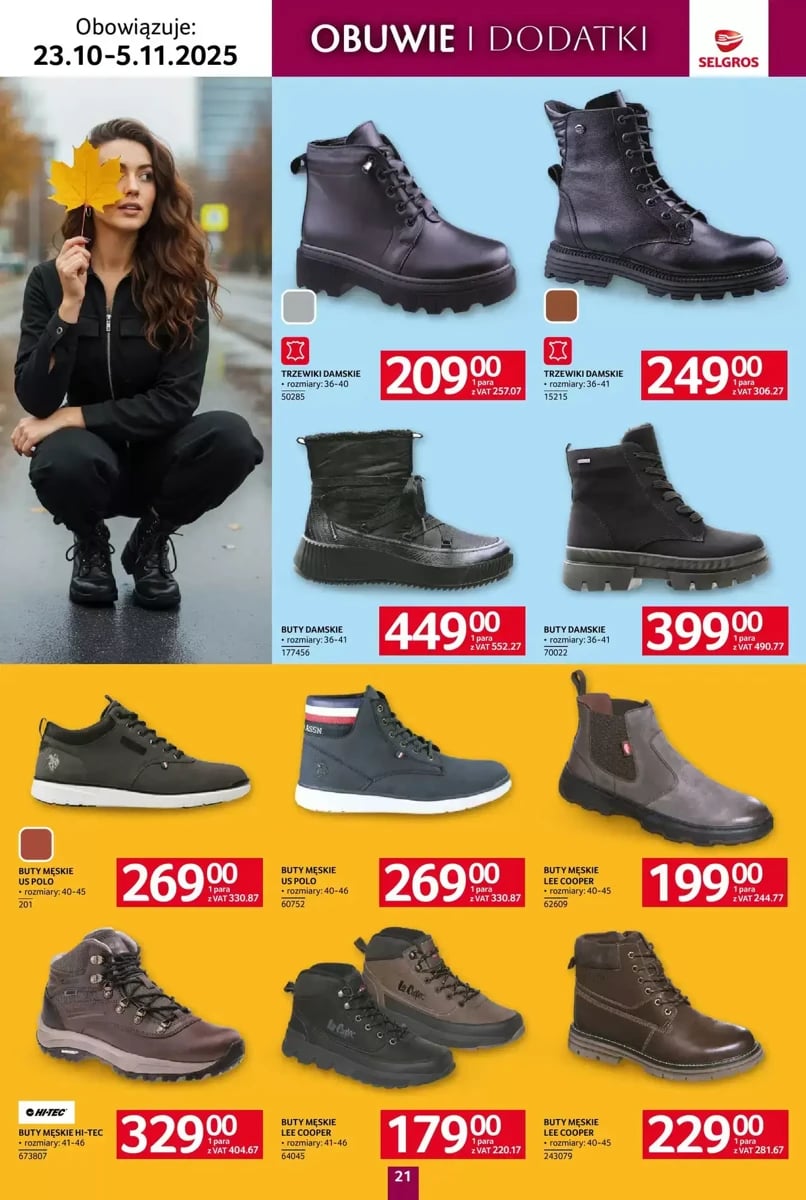 Strona 21 z gazetki Selgros