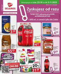 Gazetka Selgros – 23.10.2025 – 05.11.2025