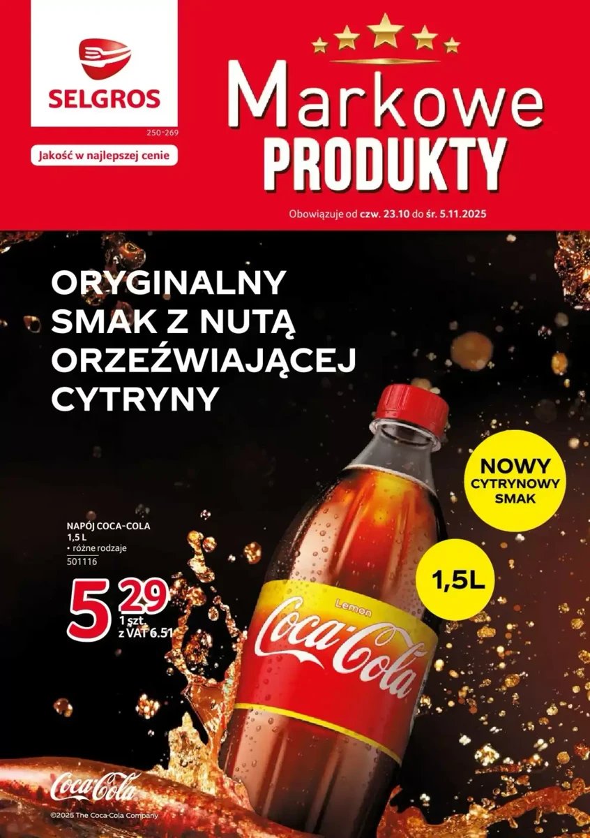 Strona 1 z gazetki Selgros