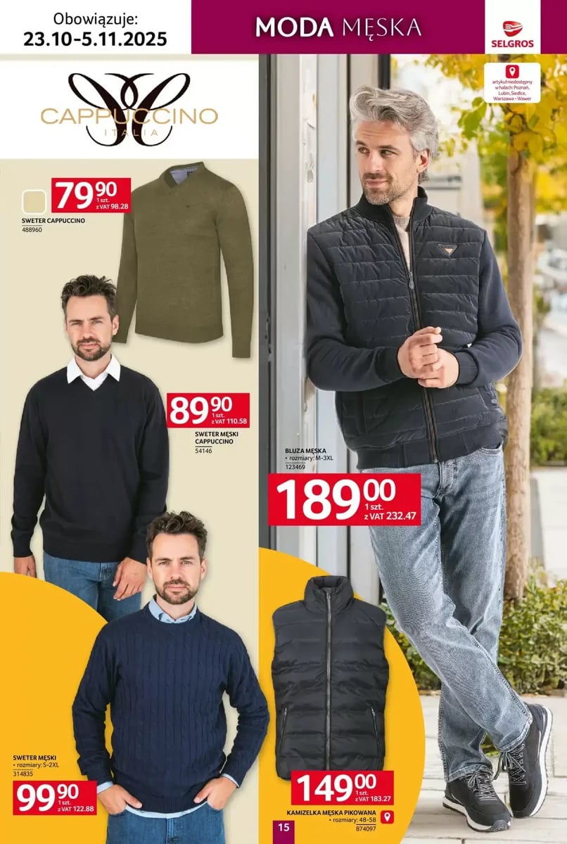 Strona 15 z gazetki Selgros