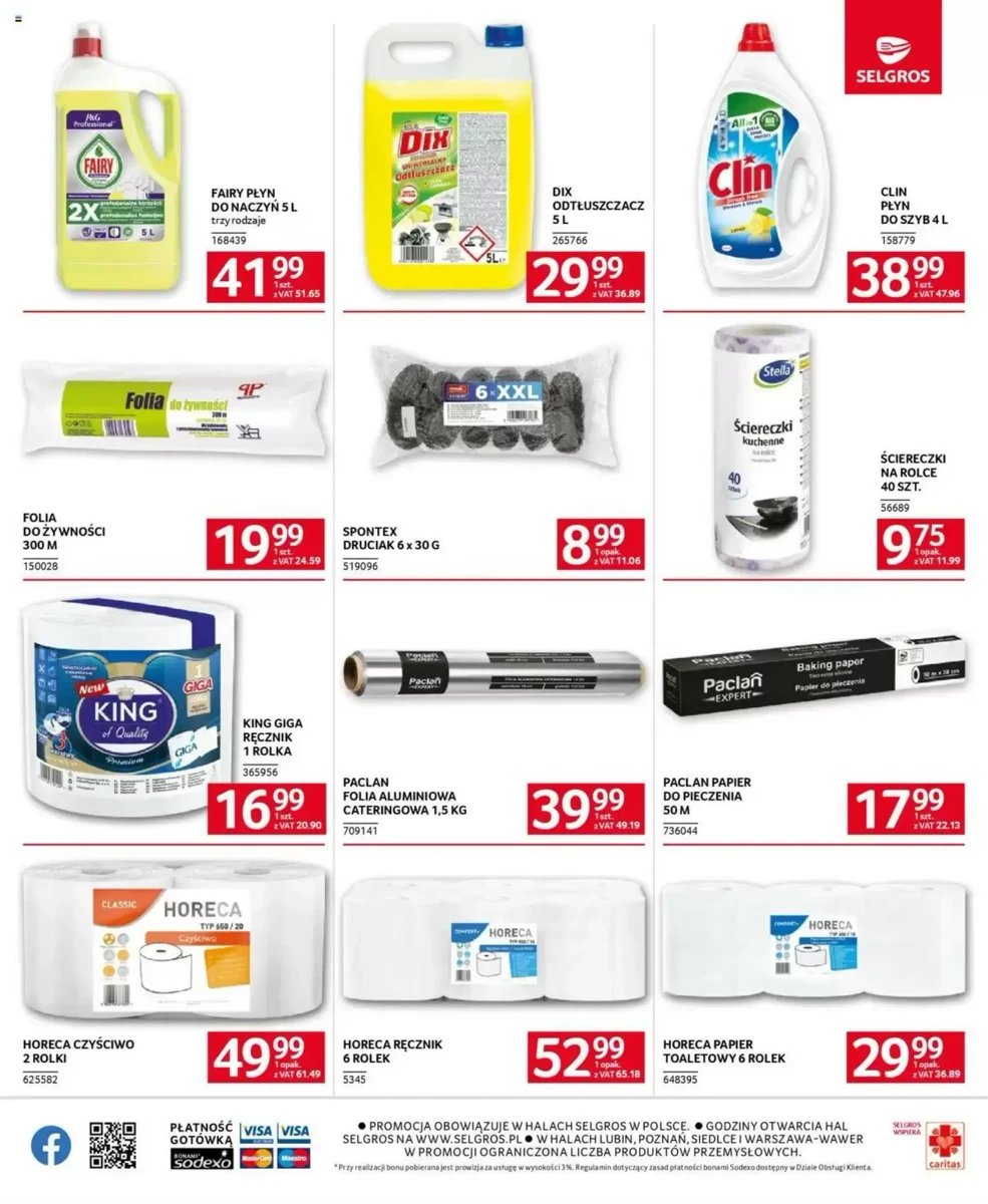 Strona 14 z gazetki Selgros