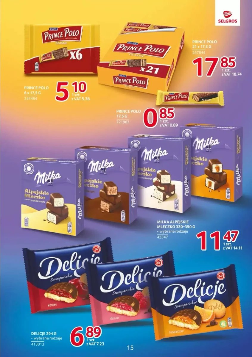 Strona 15 z gazetki Selgros