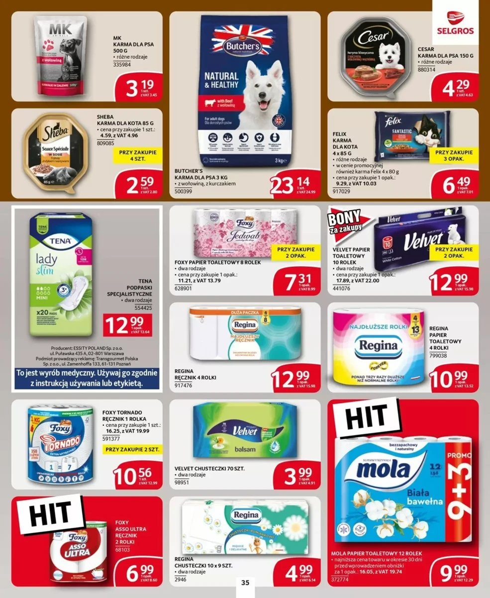 Strona 29 z gazetki Selgros