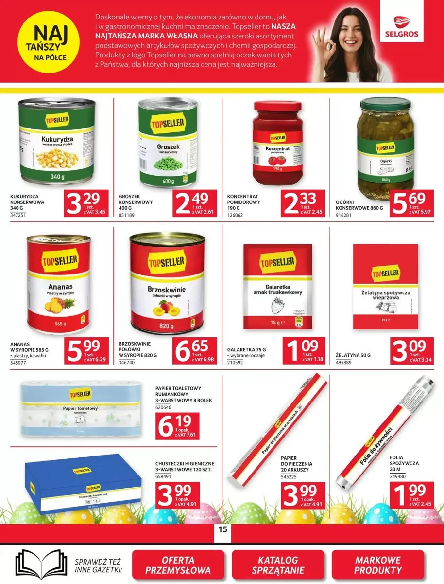Strona 15 z gazetki Selgros