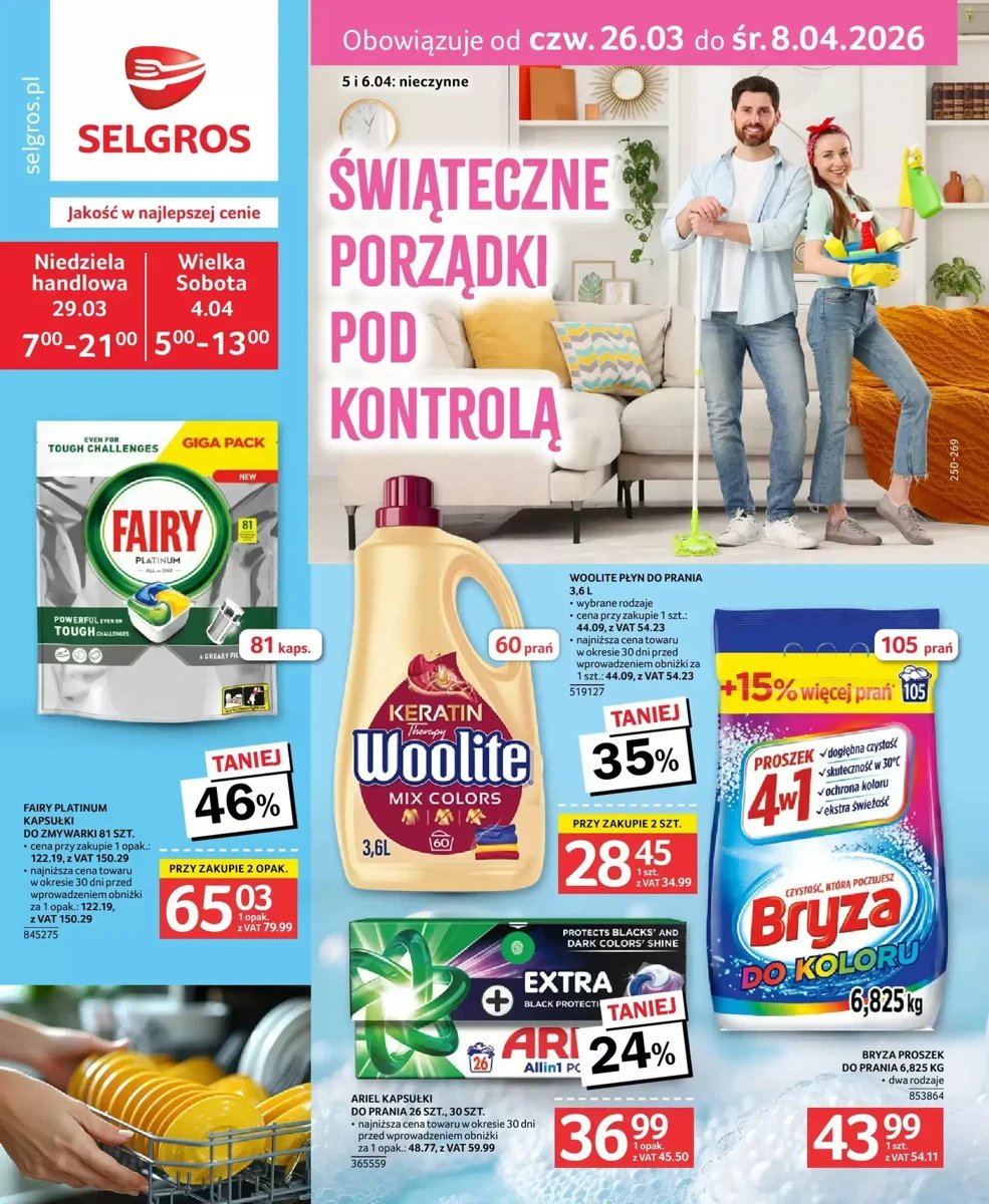 Strona 1 z gazetki Selgros