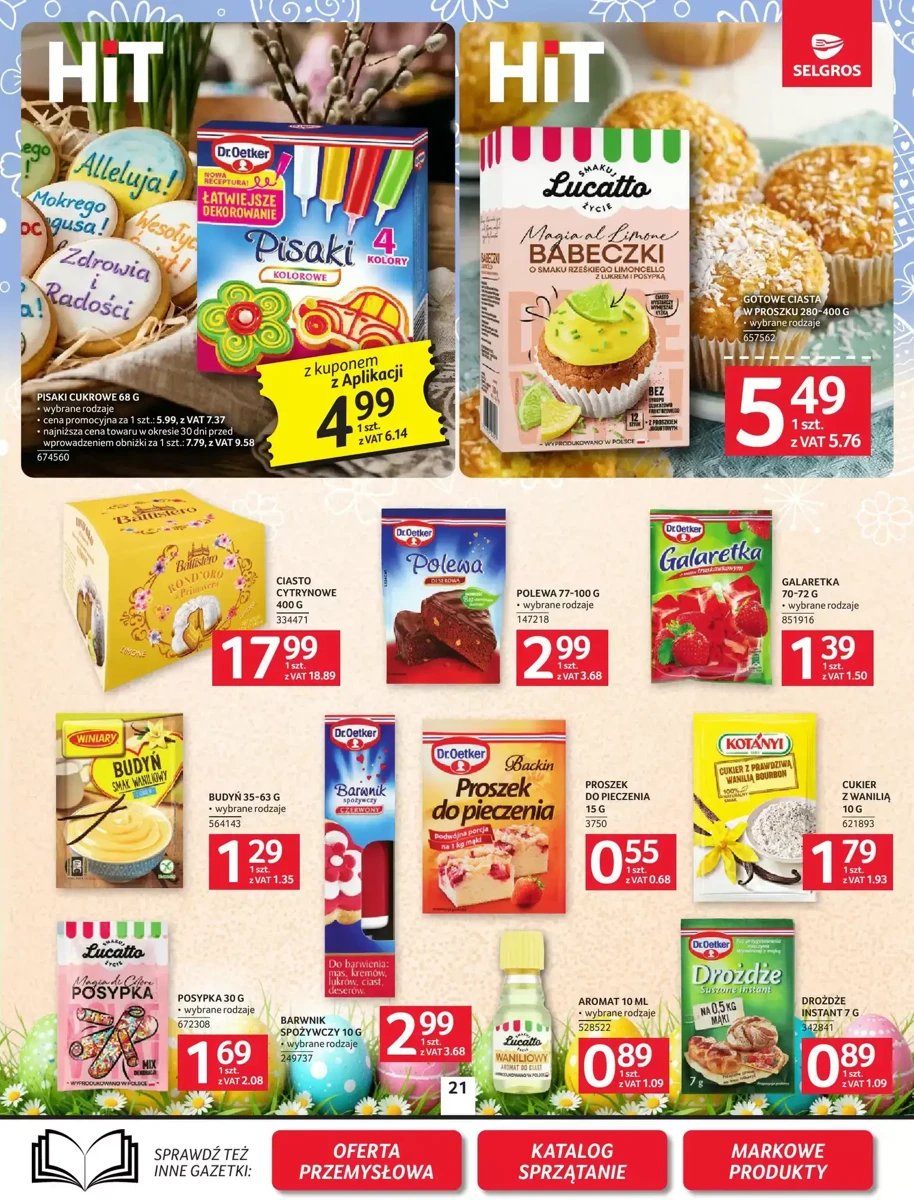 Strona 21 z gazetki Selgros
