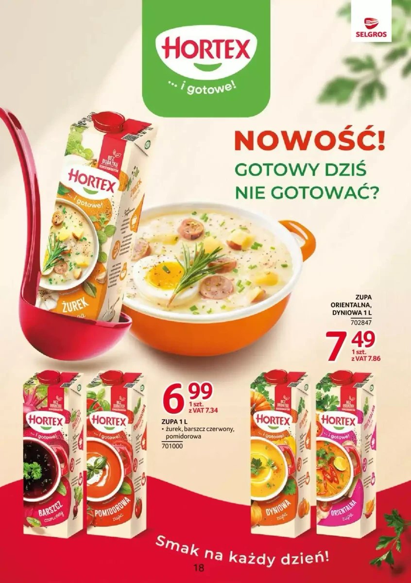 Strona 18 z gazetki Selgros