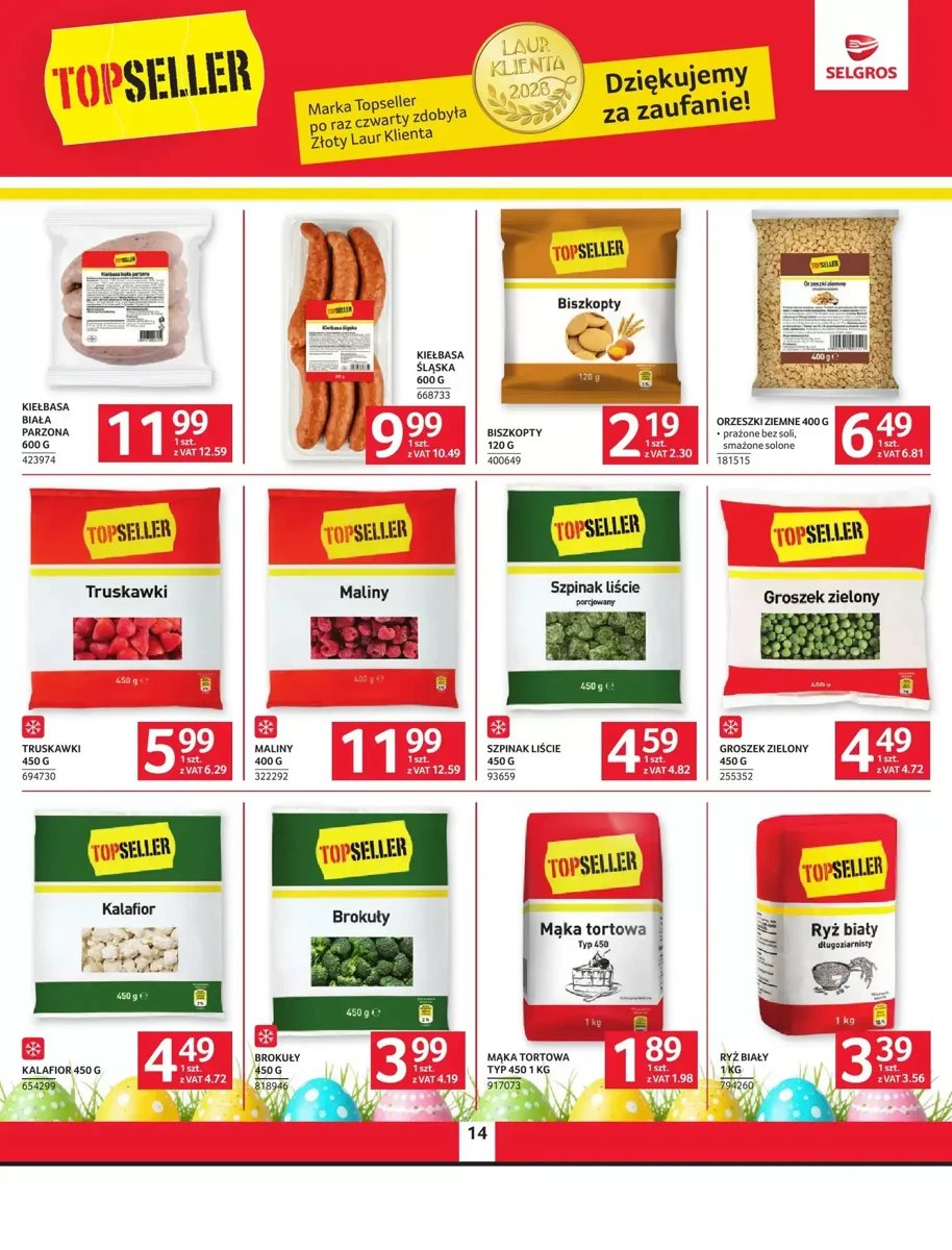 Strona 14 z gazetki Selgros