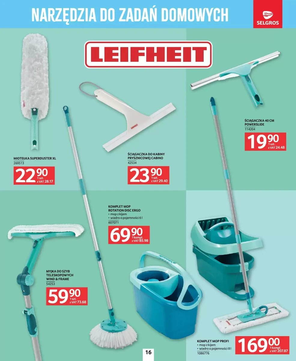 Strona 16 z gazetki Selgros