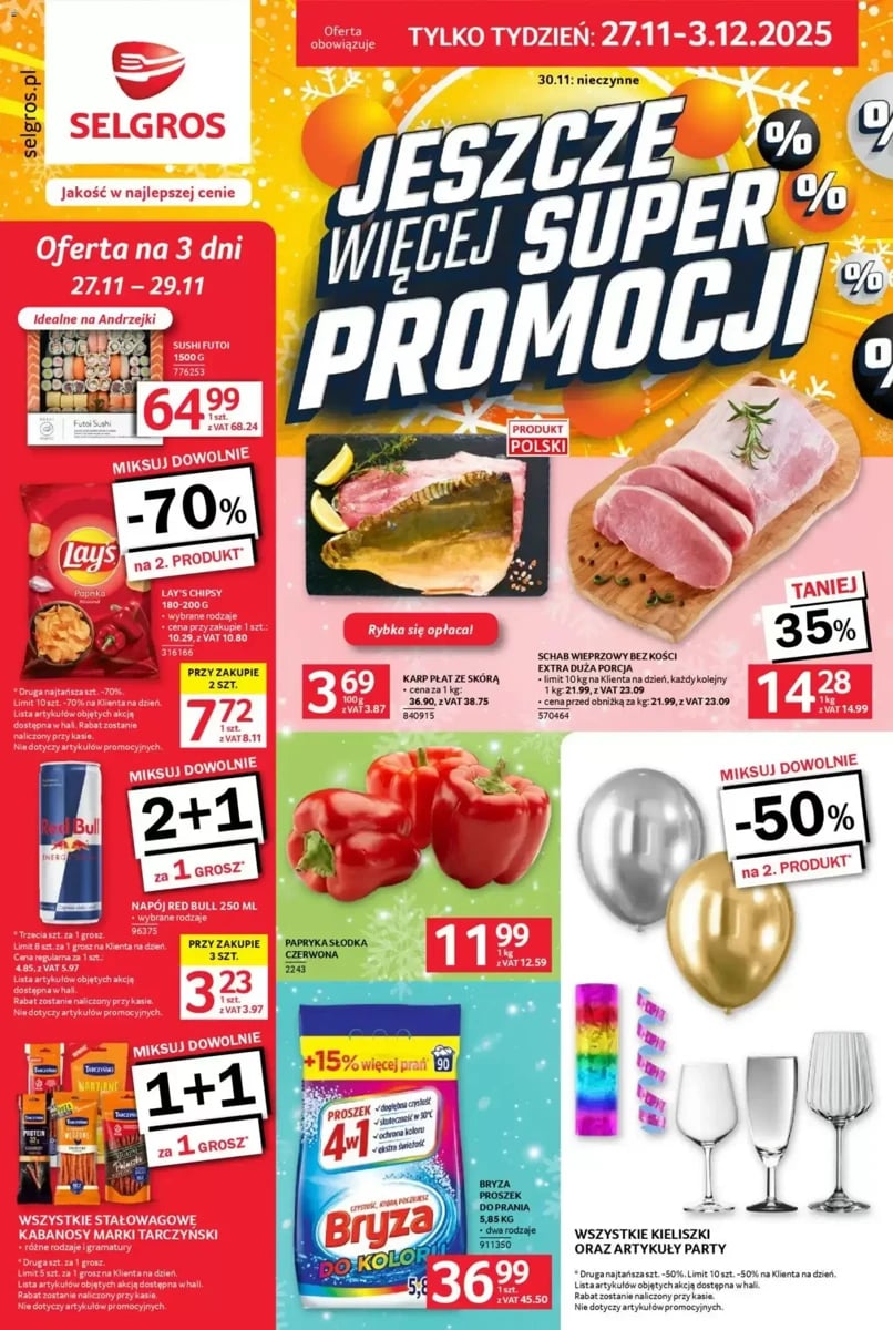 Strona 1 z gazetki Selgros