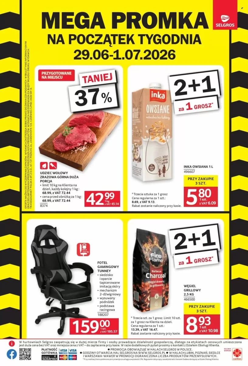 Strona 1 z gazetki Selgros