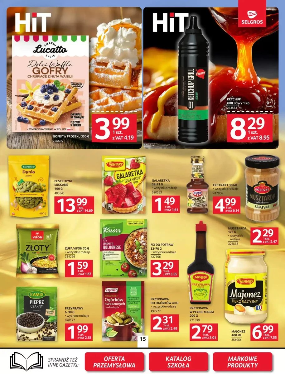 Strona 15 z gazetki Selgros
