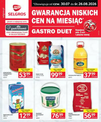 Gazetka Selgros – 30.07.2026 – 26.08.2026