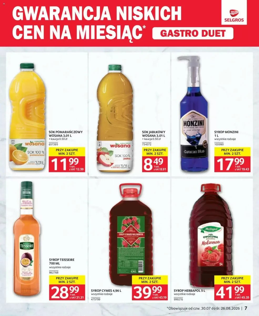 Strona 7 z gazetki Selgros