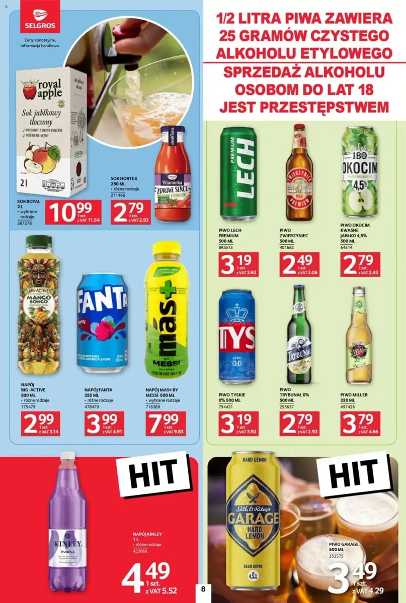 Strona 8 z gazetki Selgros