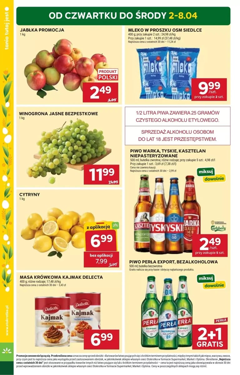 Strona 4 z gazetki Stokrotka
