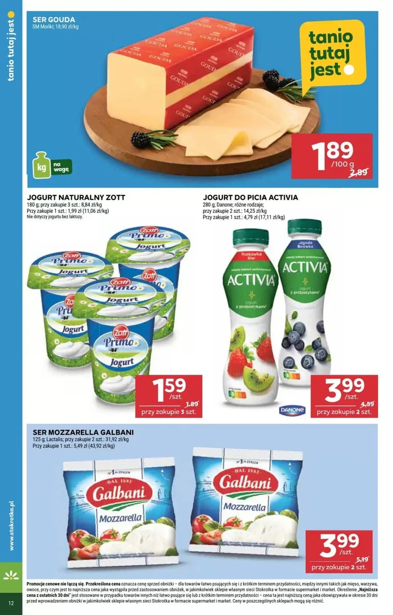 Strona 12 z gazetki Stokrotka
