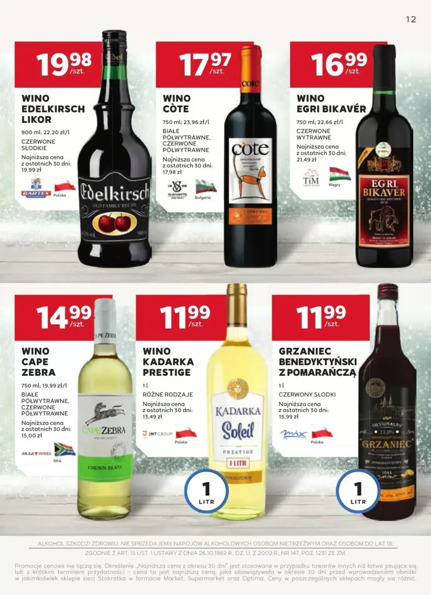 Strona 12 z gazetki Stokrotka