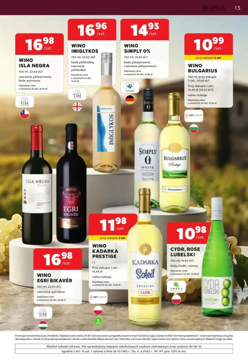 Strona 13 z gazetki Stokrotka